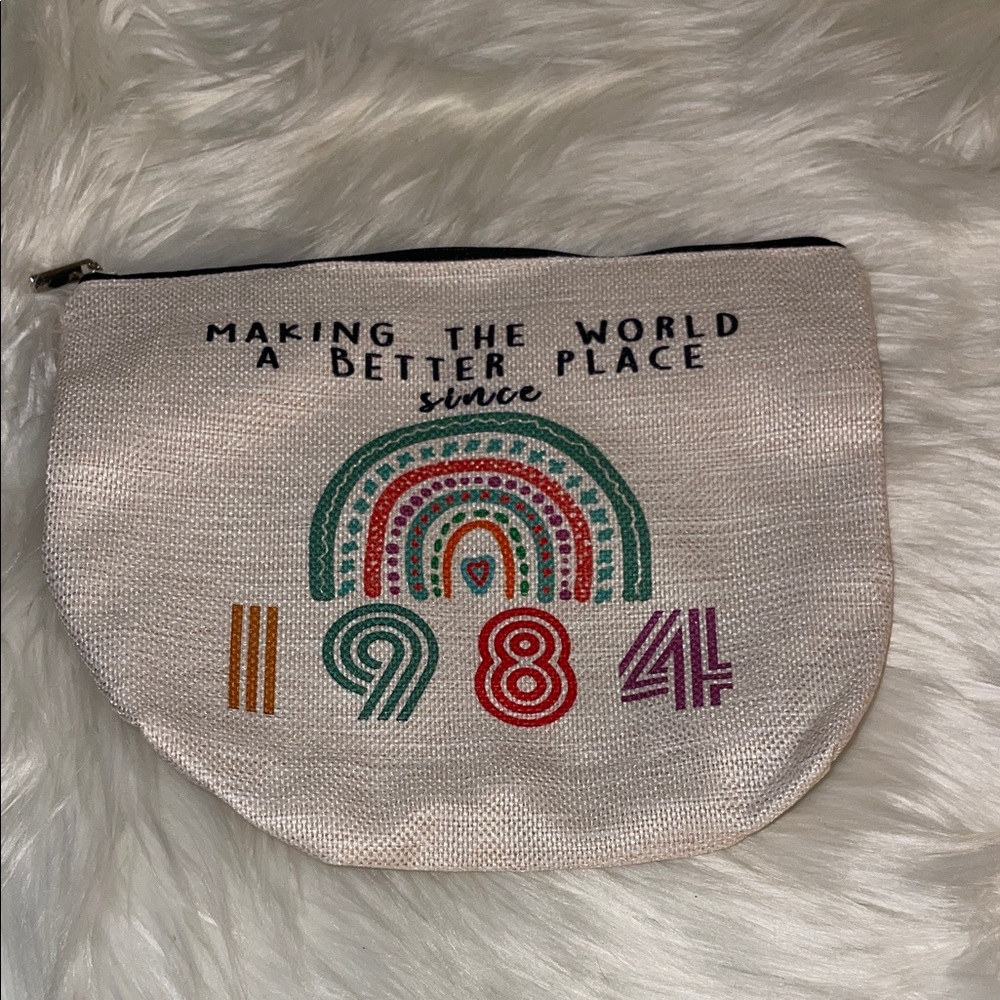 Colorful Canvas Pouch